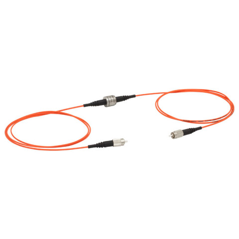 RJPF4 - Соединительные кабели с вращающимся сочленением, разъемы: FC/PC и FC/PC, диаметр сердцевины: Ø400 мкм, числовая апертура: 0.39 NA, длина: 2 м, Thorlabs