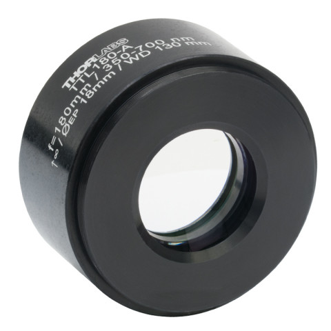 TTL180-A - Тубусная линза, фокус: 180 мм, просветляющее покрытие: 350-700 нм, внешняя резьба: SM2, Thorlabs