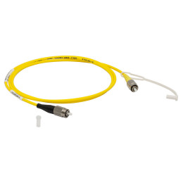 P1-SMF28ER-50-1 - Одномодовый оптоволоконный кабель (SM) с полупрозрачным разъемом, 50:50 (отражение:пропускание), рабочий диапазон: 1260 - 1620 нм, FC/PC разъем, Thorlabs