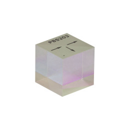 PBS203 - Поляризационный светоделительный куб, сторона куба: 20 мм, рабочий диапазон: 900 - 1300 нм, Thorlabs