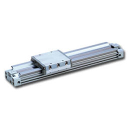 25A-MY3M, Бесштоковый ленточный цилиндр, направляющая скольжения, амортизатор высокой нагрузки, узел H
