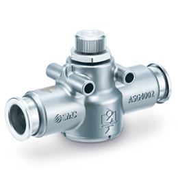 Пневмодроссели, из нержавеющей стали, С простой ручкой, Mеталлический корпус, Встраиваемый – ASG New
