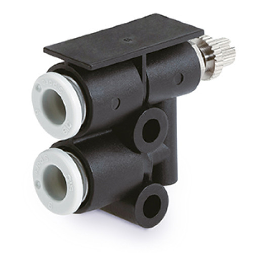 Пневмодроссели, с односторонним подводом воздуха - AS-DPP
