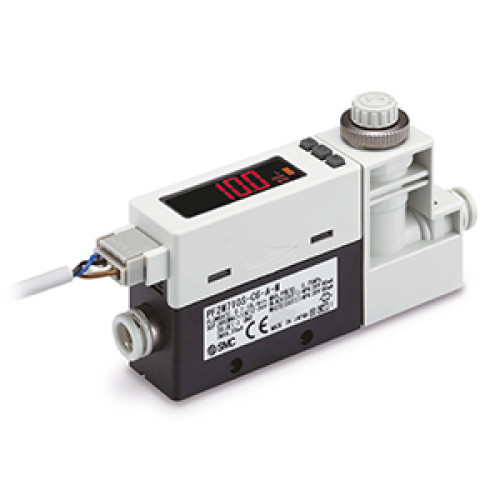 Датчик расхода с двухцветной цифровой индикацией - PF2M7/PFGM3#2
