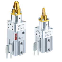 C(L)KQG*32, Компактный позиционирующий зажимной цилиндр, встроенный стандартный магнит
