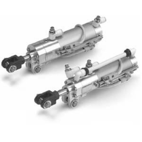 CLKG/P-X2095, Тонкий зажимной пневмоцилиндр со стопором
