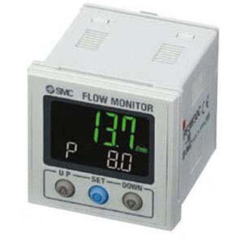 LFE0, Контроллер для электромагнитного датчика расхода с 3-цветной цифровой индикацией
