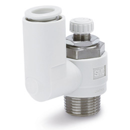 Пневмодроссели, Общего назначения, С быстроразъемным соединением, С простой ручкой, Универсальный - AS31F
