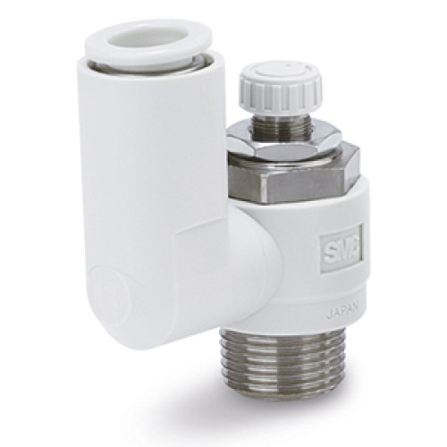 Пневмодроссели, Общего назначения, С быстроразъемным соединением, С простой ручкой, Универсальный - AS31F
