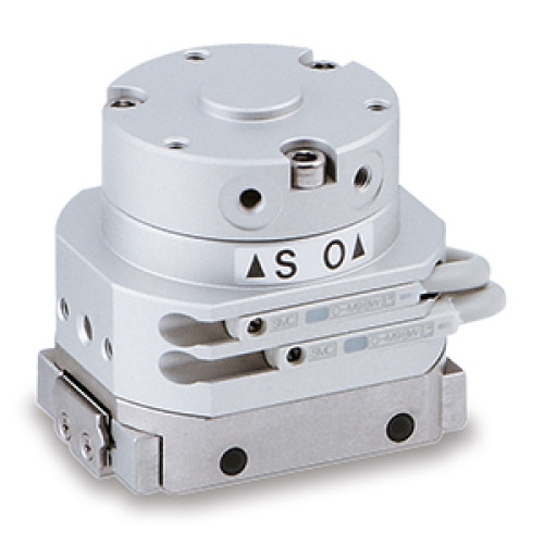 Двухпальцевый поворотный захват высокой точности, с датчиком положения - MDHR2
