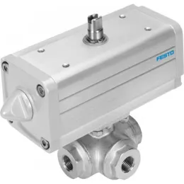 Кран с приводом Festo VZBA-11/2-GGG-63-32L-F0405-V4V4T-PP60-R-90-C 1914791
