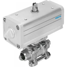 Кран с приводом Festo VZBA-3/4-WW-63-T-22-F0304-V4V4T-PS30-R-90-4-C 1774106
