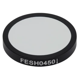 FESH0450 - Коротковолновый светофильтр, Ø25.0 мм, длина волны среза: 450 нм, Thorlabs
