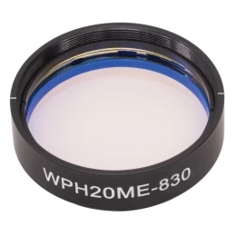 WPH20ME-830 - Полуволновая пластинка из ЖК полимера в оправе, Ø2