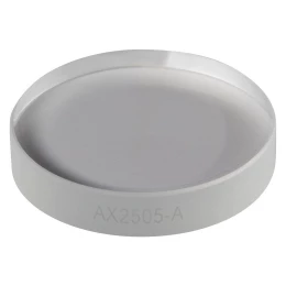 AX2505-A - Аксикон, угол при основании 0.5°, просветляющее покрытие: 350 - 700 нм, кварцевое стекло, диаметр Ø25.4 мм (Ø1
