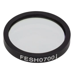 FESH0700 - Коротковолновый светофильтр, Ø25.0 мм, длина волны среза: 700 нм, Thorlabs
