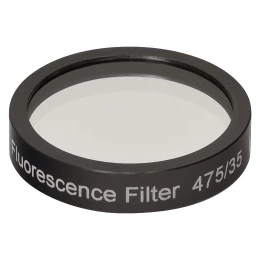 MF475-35 - Фильтр возбуждения для FITC (флуоресценизотиоцианат), ширина полосы пропускания 35 нм, центральная длина волны 475 нм, Thorlabs
