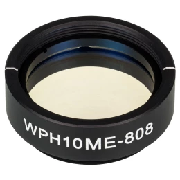 WPH10ME-808 - Полуволновая пластинка из ЖК полимера в оправе, Ø1
