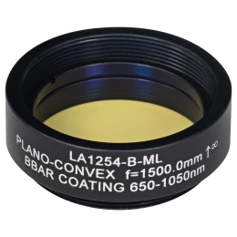 LA1254-B-ML - Плоско-выпуклая линза, Ø1