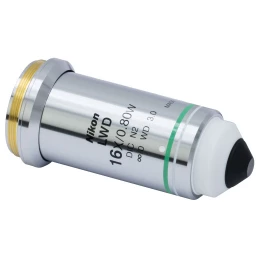 N16XLWD-PF - Планахроматический флюоритовый объектив Nikon CFI LWD, 16X, числовая апертура: 0.80 NA, рабочее расстояние: 3.0 мм, Thorlabs
