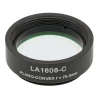 LA1608-C-ML - Плоско-выпуклая линза, Ø1", N-BK7, оправа с резьбой SM1, f = 75.0 мм, просветляющее покрытие: 1050-1620 нм, Thorlabs