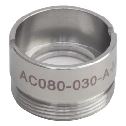AC080-030-A-ML - Ахроматический дублет, фокусное расстояние: 30.0 мм, Ø8.0 мм, просветляющее покрытие: 400 - 700 нм, оправа с резьбой: M12x0.5, Thorlabs

