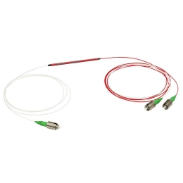 TW1650R2A1 - Широкополосный оптоволоконный соединитель, 1x2, рабочий диапазон: 1650 ± 100 нм, разделение сигнала: 90:10, FC/APC разъемы, Thorlabs
