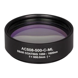 AC508-500-C-ML - Ахроматический дублет, f=500 мм, Ø2