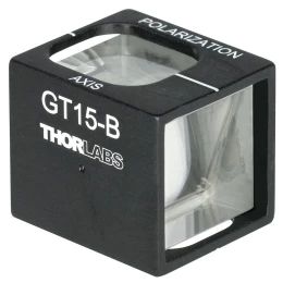 GT15-B - Призма Глана-Тейлора, апертура: 15 мм, покрытие: 650 - 1050 нм, Thorlabs
