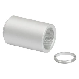SM05L10V - Тубус для линз с резьбой SM05, для работы в вакууме, глубина резьбы: 1.00