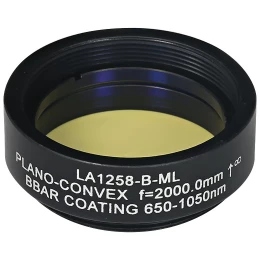 LA1258-B-ML - Плоско-выпуклая линза, Ø1