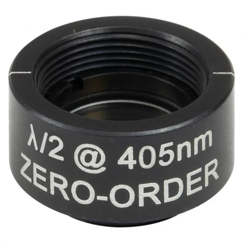WPHSM05-405 - Полуволновая пластинка нулевого порядка, Ø1/2", резьба оправы: SM05, рабочая длина волны: 405 нм, Thorlabs