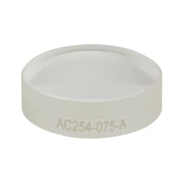 AC254-075-A - Ахроматический дублет, фокусное расстояние: 75 мм, Ø1
