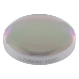 LA4936-1550 - Плоско-выпуклая линза, f = 30.0 мм, Ø1/2