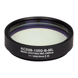 AC508-1000-B-ML - Ахроматический дублет, f=1000 мм, Ø2