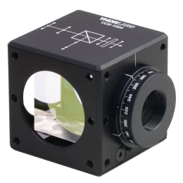VC5-1064 - Регулируемый круговой поляризатор, рабочая длина волны: 1064 нм, в кубическом корпусе (30 мм), крепления: 8-32, Thorlabs

