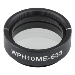 WPH10ME-633 - Полуволновая пластинка из ЖК полимера в оправе, Ø1