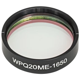WPQ20ME-1650 - Четвертьволновая пластинка нулевого порядка из ЖК полимера в оправе, Ø2