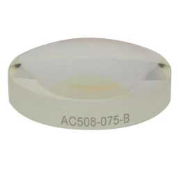 AC508-075-B - Ахроматический дублет, фокусное расстояние: 75.0 мм, Ø2