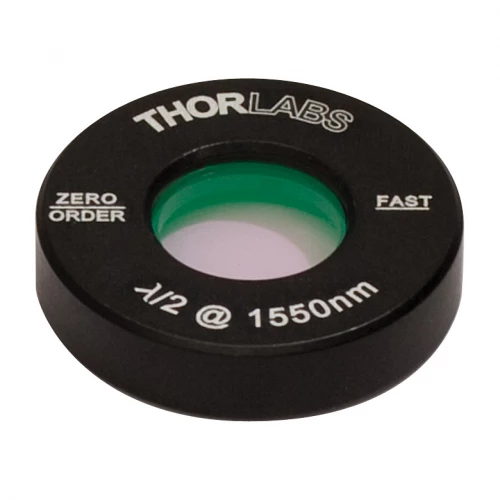 WPH05M-1550 - Полуволновая пластинка нулевого порядка, Ø1/2", оправа: Ø1", рабочая длина волны: 1550 нм, Thorlabs