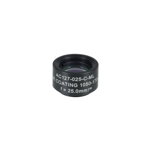 AC127-025-C-ML - Ахроматический дублет, f=25 мм, Ø1/2", резьба на оправе: SM05, просветляющее покрытие: 1050-1700 нм, Thorlabs
