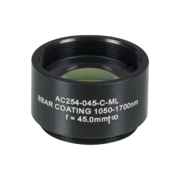 AC254-040-C-ML - Ахроматический дублет, f=40 мм, Ø1