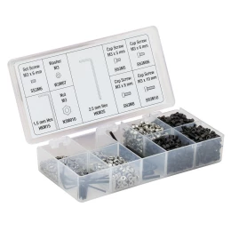 HW-KIT5/M - Набор винтов (M3) и комплект крепежей для работы с миниатюрными оптомеханическими элементами, Thorlabs
