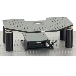 G-LFS - Платформа Gibraltar для микроскопов Leica DM LFS: система позиционирования с ручным управлением, верхняя плита алюминиевая, без плиты-основания, Thorlabs
