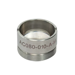 AC080-010-A-ML - Ахроматический дублет, f=10 мм, Ø8 мм, резьба на оправе: M12x0.5, просветляющее покрытие: 400-700 нм, Thorlabs

