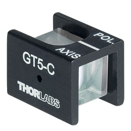 GT5-C - Призма Глана-Тейлора, апертура: 5 мм, покрытие: 1050 - 1700 нм, Thorlabs
