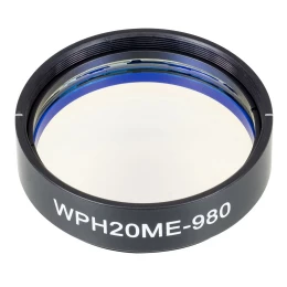 WPH20ME-980 - Полуволновая пластинка из ЖК полимера в оправе, Ø2