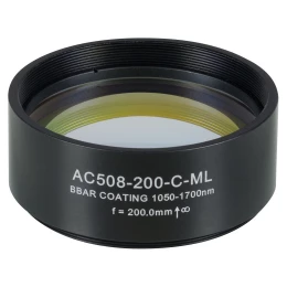 AC508-200-C-ML - Ахроматический дублет, f=200 мм, Ø2