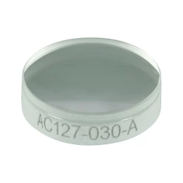 AC127-030-A - Ахроматический дублет, фокусное расстояние: 30 мм, Ø1/2