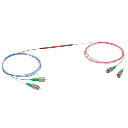 TN1064R3A2A - Узкополосный оптический разветвитель, 2x2, рабочий диапазон: 1064 ± 15 нм, числовая апертура: 0.14, разделение сигнала: 75:25, разъем: FC/APC, Thorlabs
